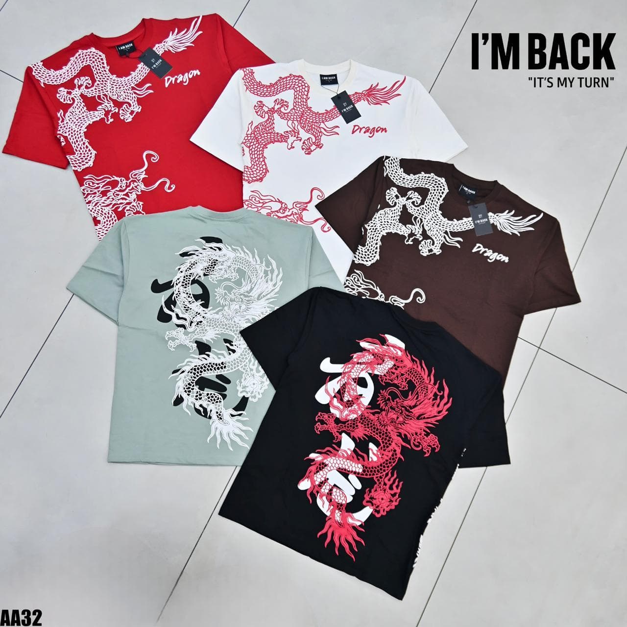 I'm Back Downshoulder Dragon king