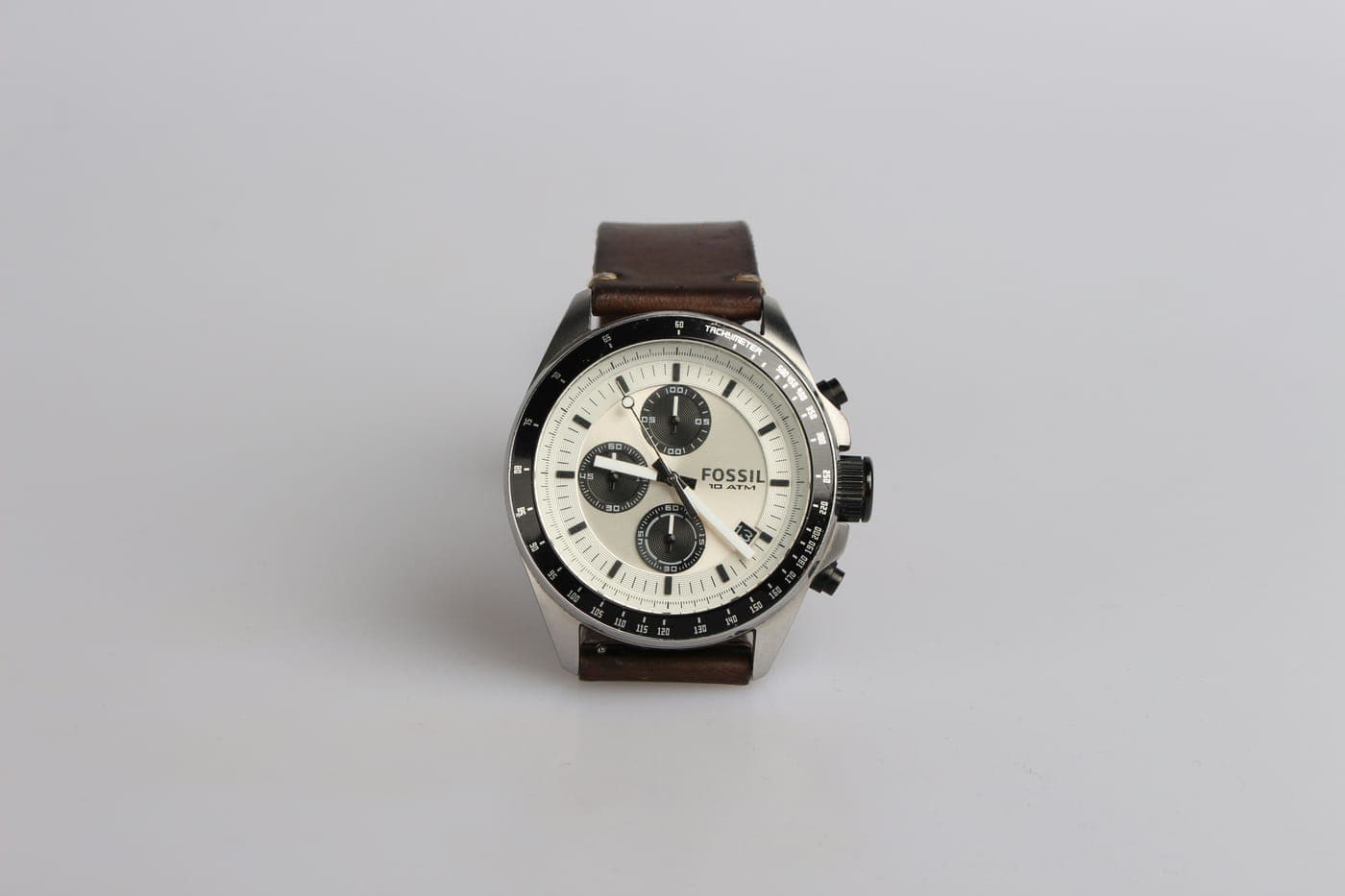 Brown Leather Chronograph