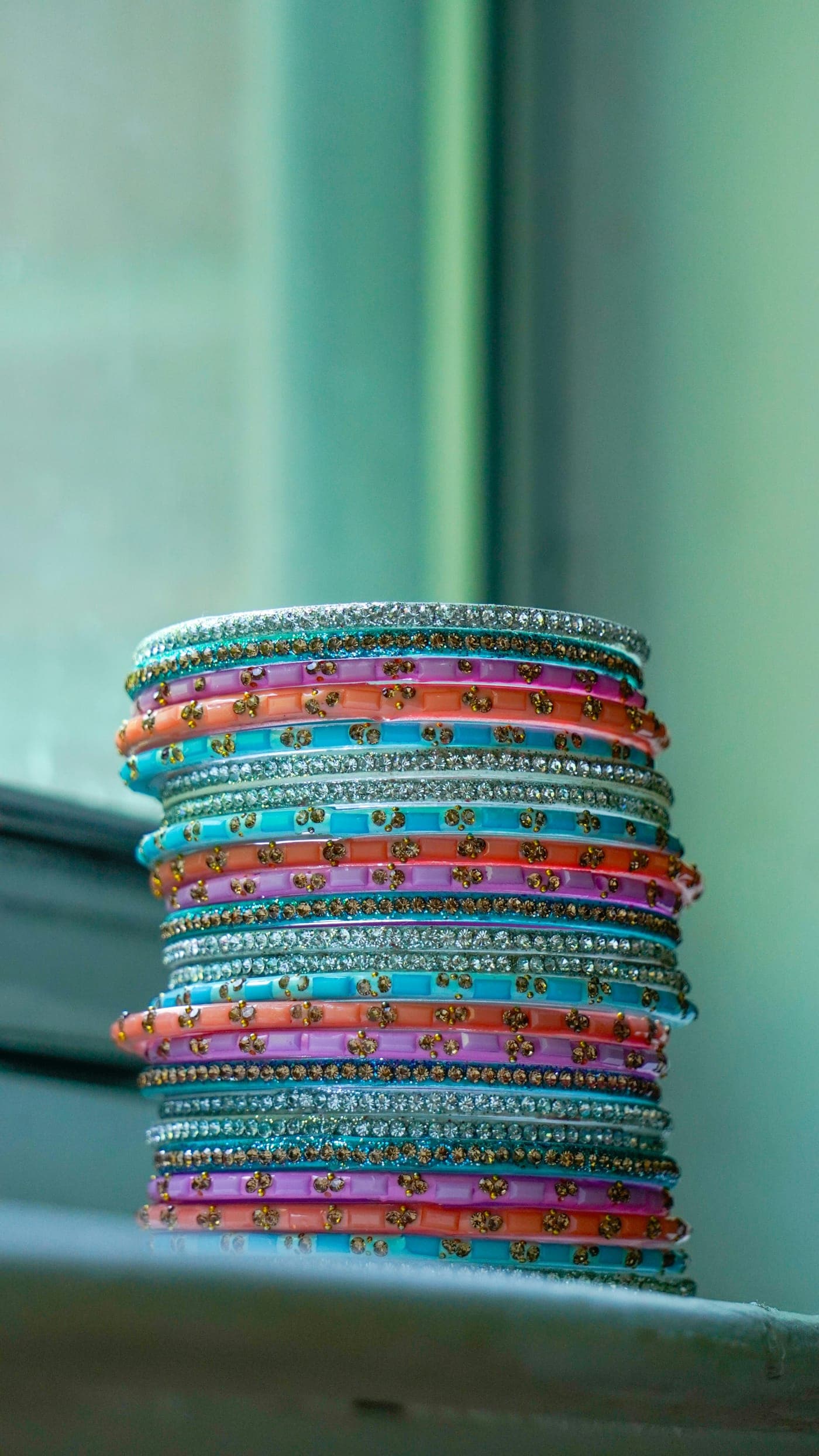 Rajkot Glass Bangle Stack