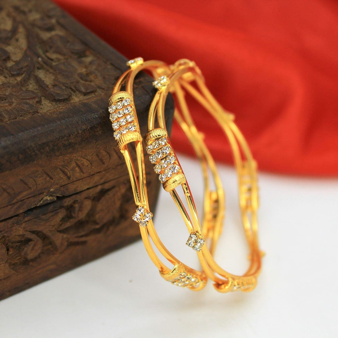 Noor AD Bangle Set